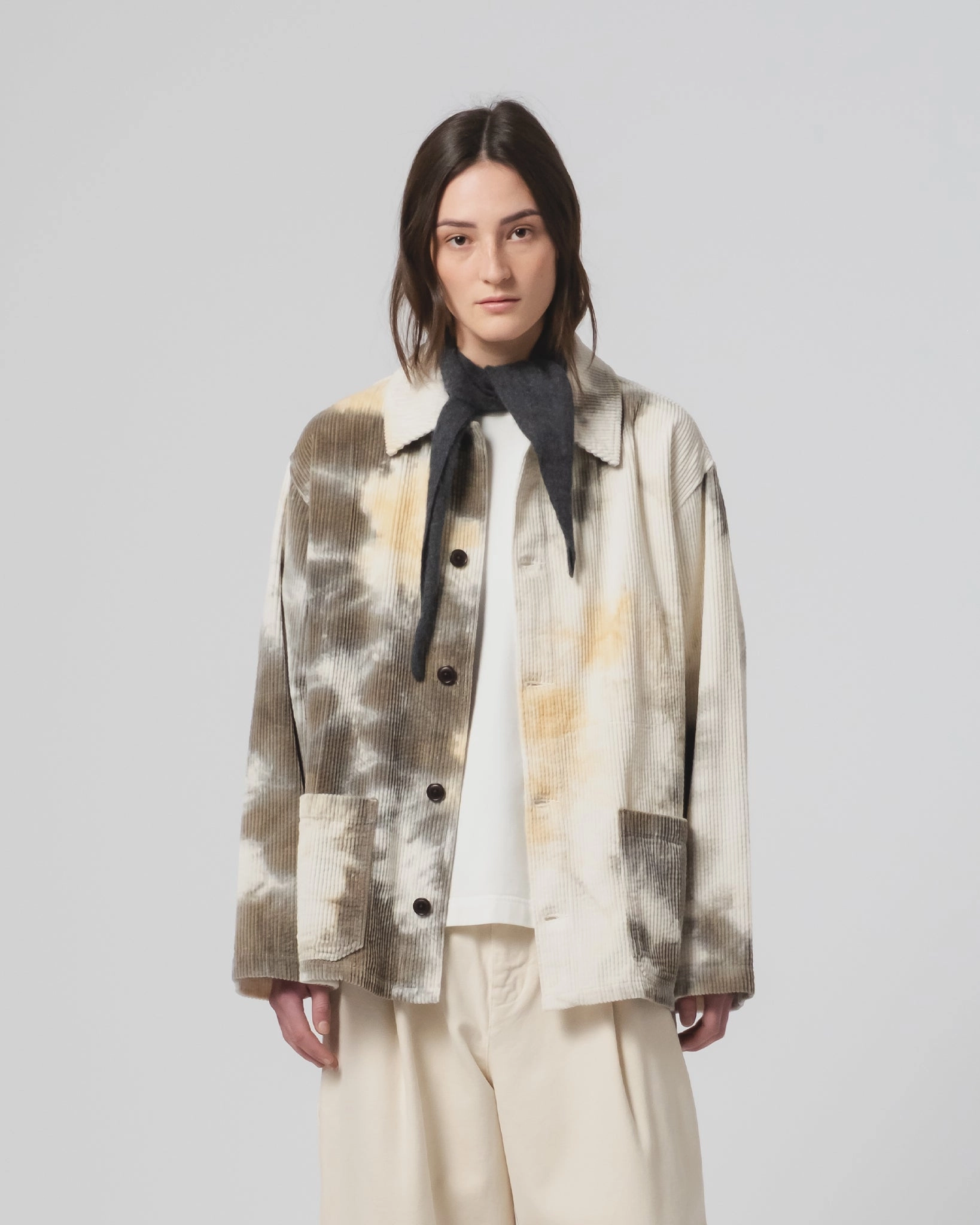 Coach Jacket Marsian Cord Aluminium actors Possibility