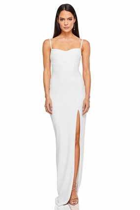 Fashion Essential Calm Finish Nookie Maia Maxi Dress - White