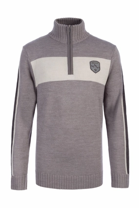 Cole Sweater Flatlock stitching