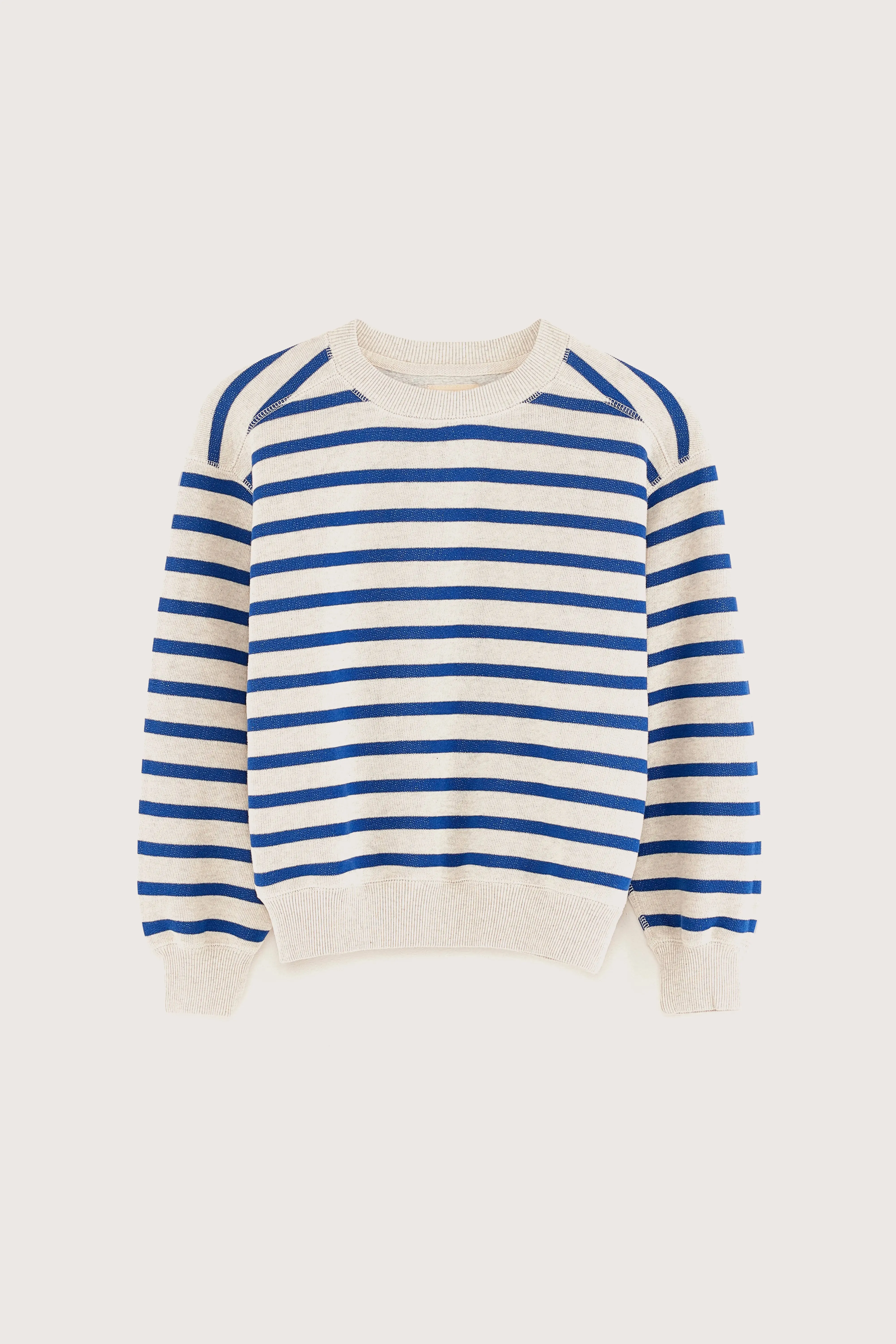 Fadol crewneck sweatshirt (251 / G / STRIPE A) Daily Bold