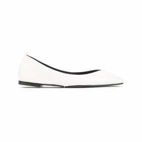 Grip Base Contrasting Two-Panel Nappa Leather Ballerinas