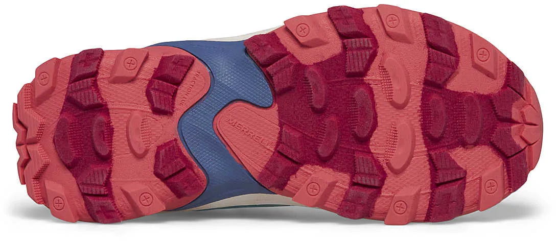 Merrell Moab Speed 2 Waterproof Junior Walking Shoes - Blue Firm Step