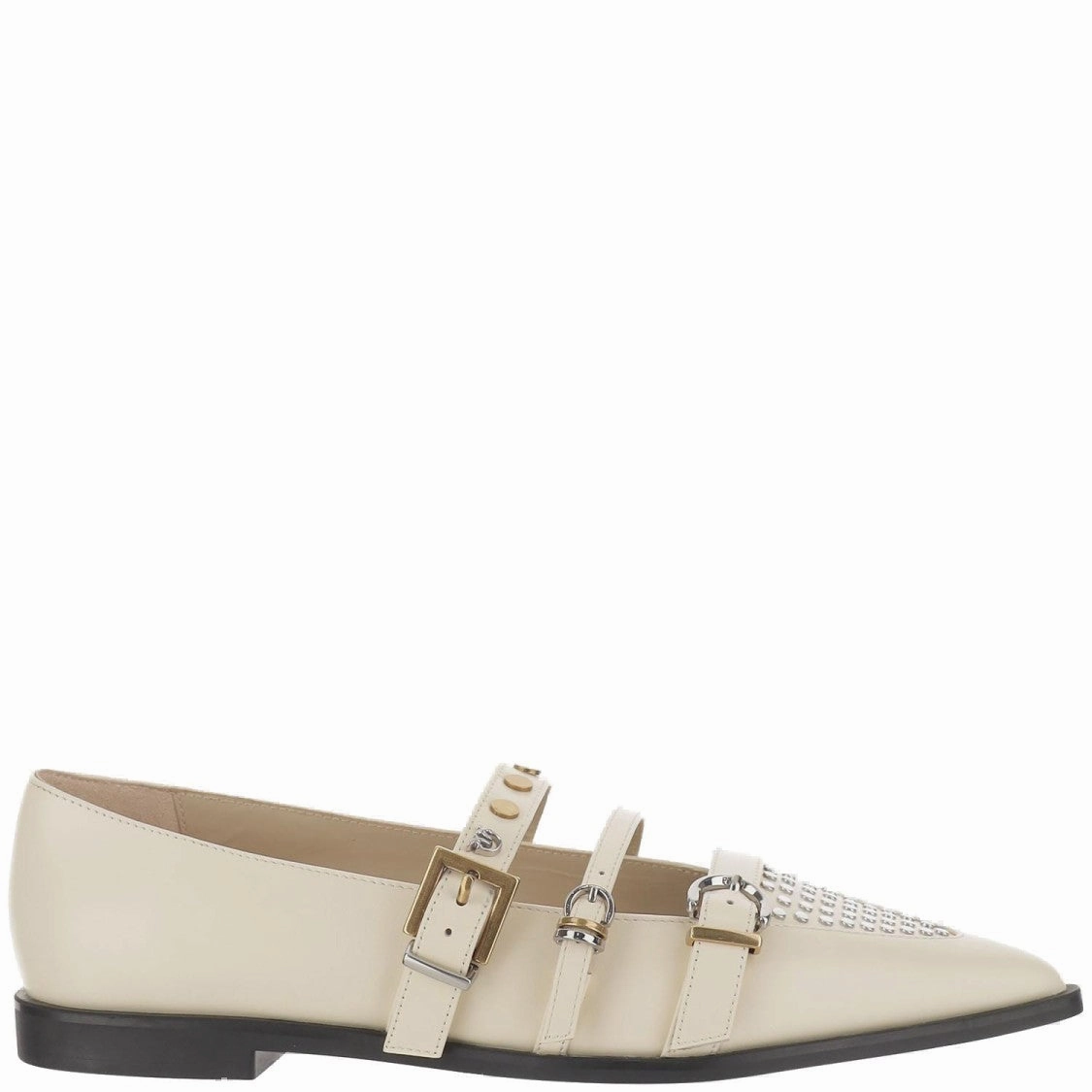 Pointed Toe Leather Shoes Food Glow