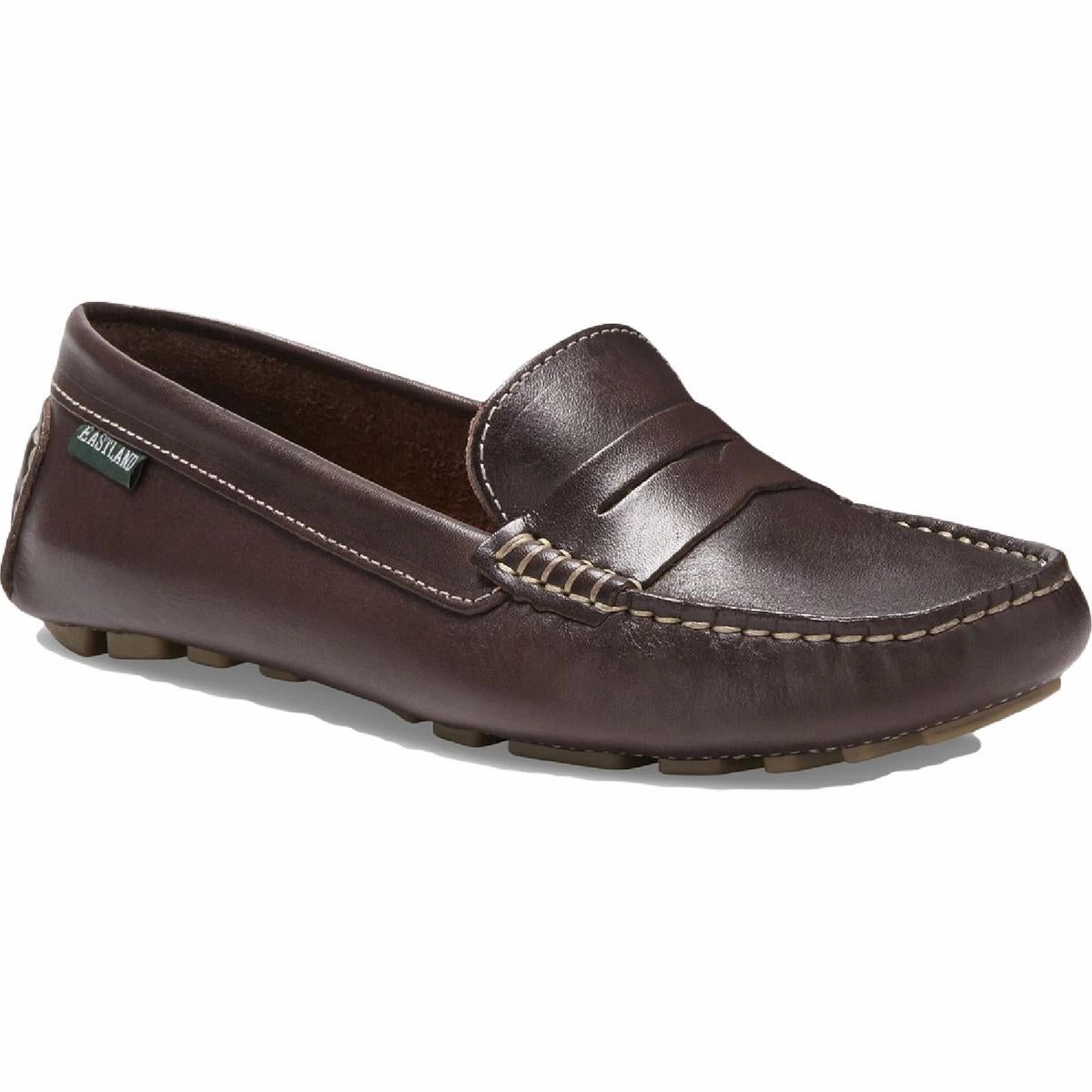 Cozy Fit Patricia Womens Padded Insole Slip On Penny Loafers