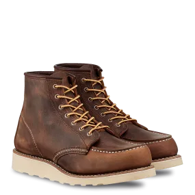 Anti Odor Stylish Explorer 6-Inch Moc Toe Women's Boots 3428 - Copper Rough & Tough