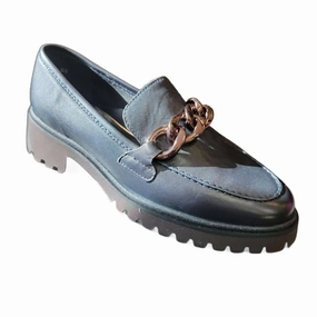 Strap Women's Kiana Loafer In Navy