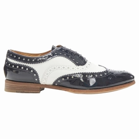 Holiday Go Flexible Step Church's Burwood patent perforated leather brogue