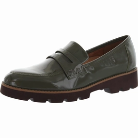 Cheryl Pnt Womens Padded Insole Slip On Loafers Breathable Flats