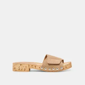Ultra Soft SANDY SANDALS TAUPE SUEDE
