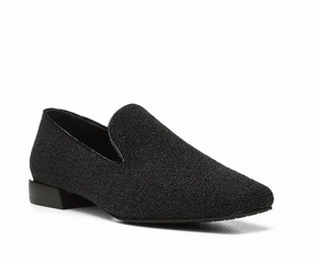 Women Adeline Loafer In Black Caviar Tide Mood Campus Walk