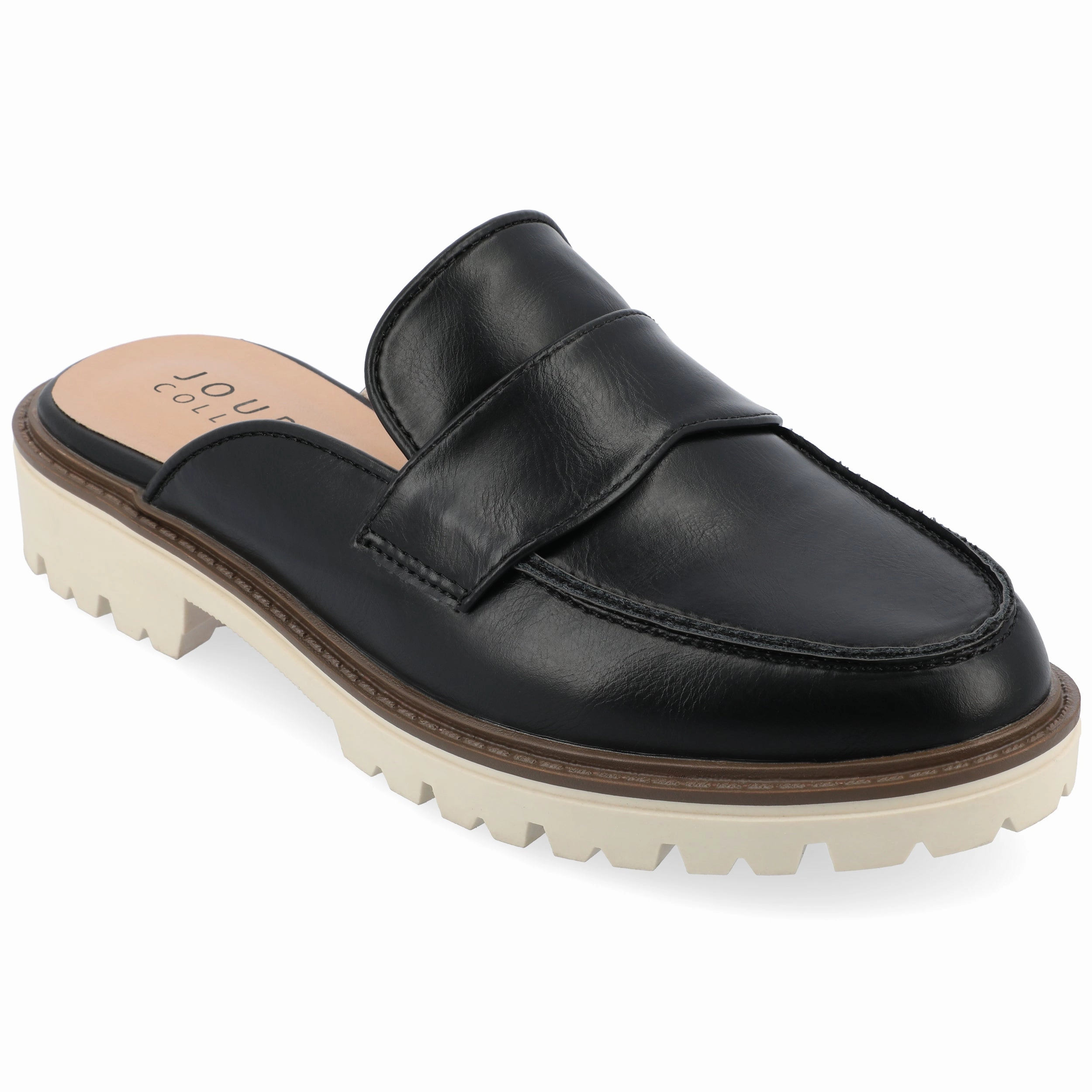 Journee Collection Women's Tru Comfort Foam Miycah Flats Bay Glow Peep Toe