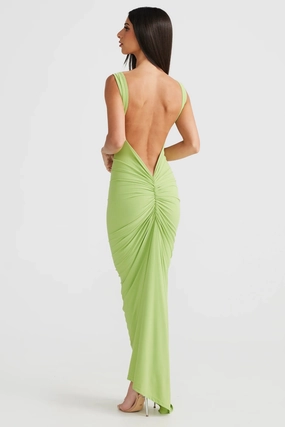 Date Nightwear Sabia Dress - Lime