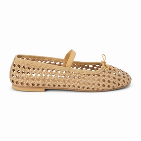 Client Meet Women's Eloise Ballet Flat In Beige