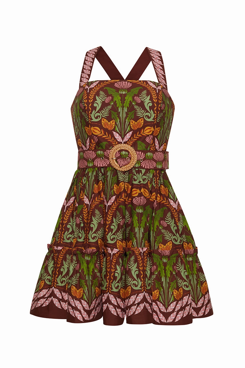 Slit Detail Julietta Mini Dress