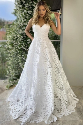 Jadore JX5032 Gown - White Elegance Glow