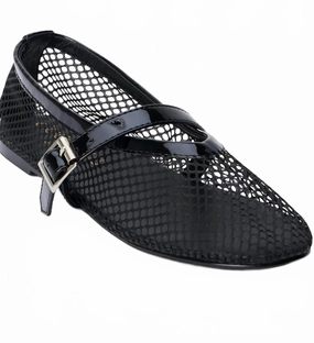 Nolita Ballet Flat In Black Active Footwear Travel Light Design