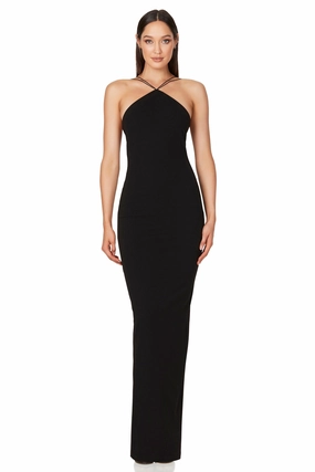 Birthday-Celebration Street Motion Nookie Trinity Gown - Black