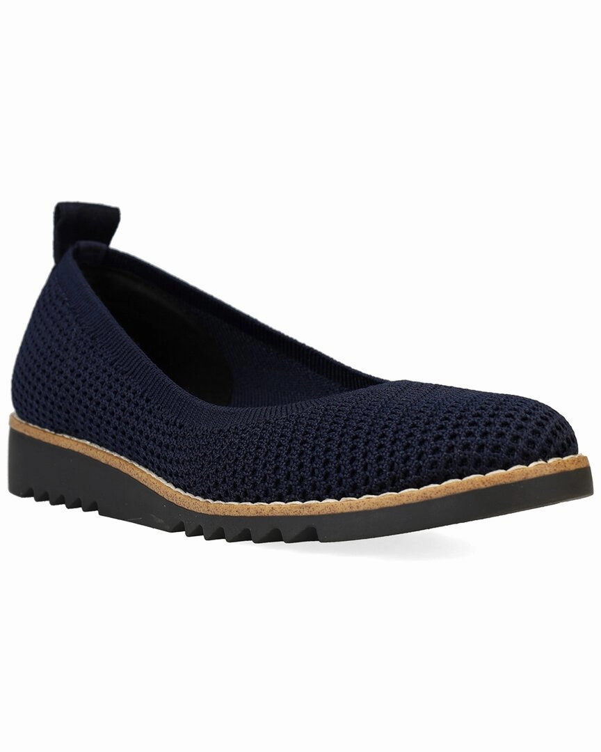 EILEEN FISHER Etta Flat Minimalist Vibe Velvet Touch