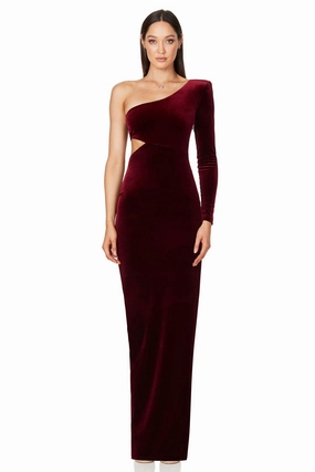 Nookie Dejavu Gown - Wine Villa Light