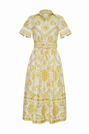 Elegant Silhouette Shade Soft Malena Dress