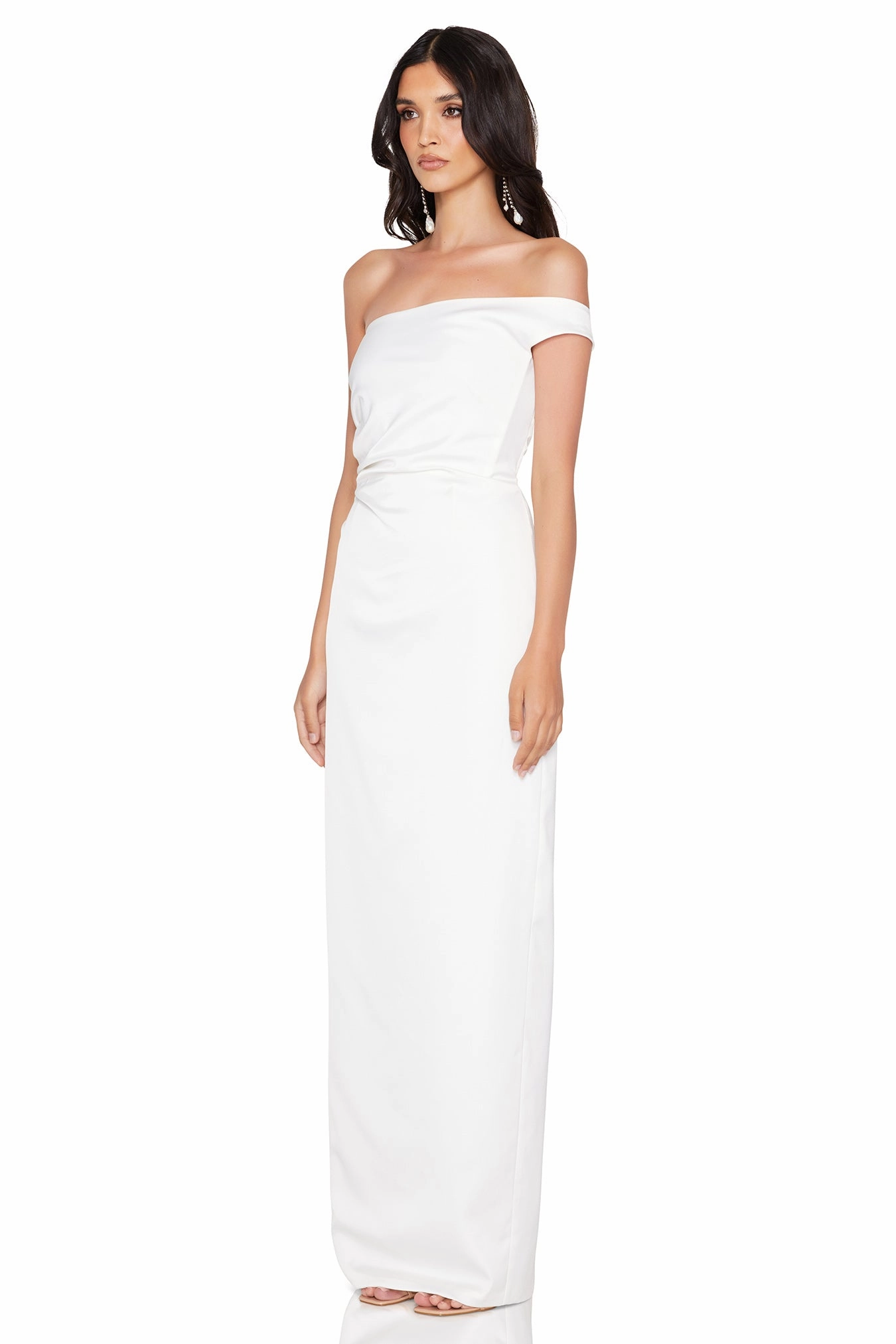 Nookie Pallisade Gown - White Night Vibes