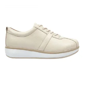 Scandi Clean Emma Women's Leather Lace Up Trainer