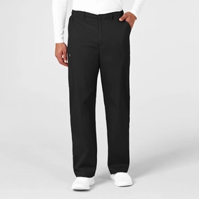 WonderWORK Men's Cargo Scrub Pant - Black Timeless Wear HypoallergenicFabric