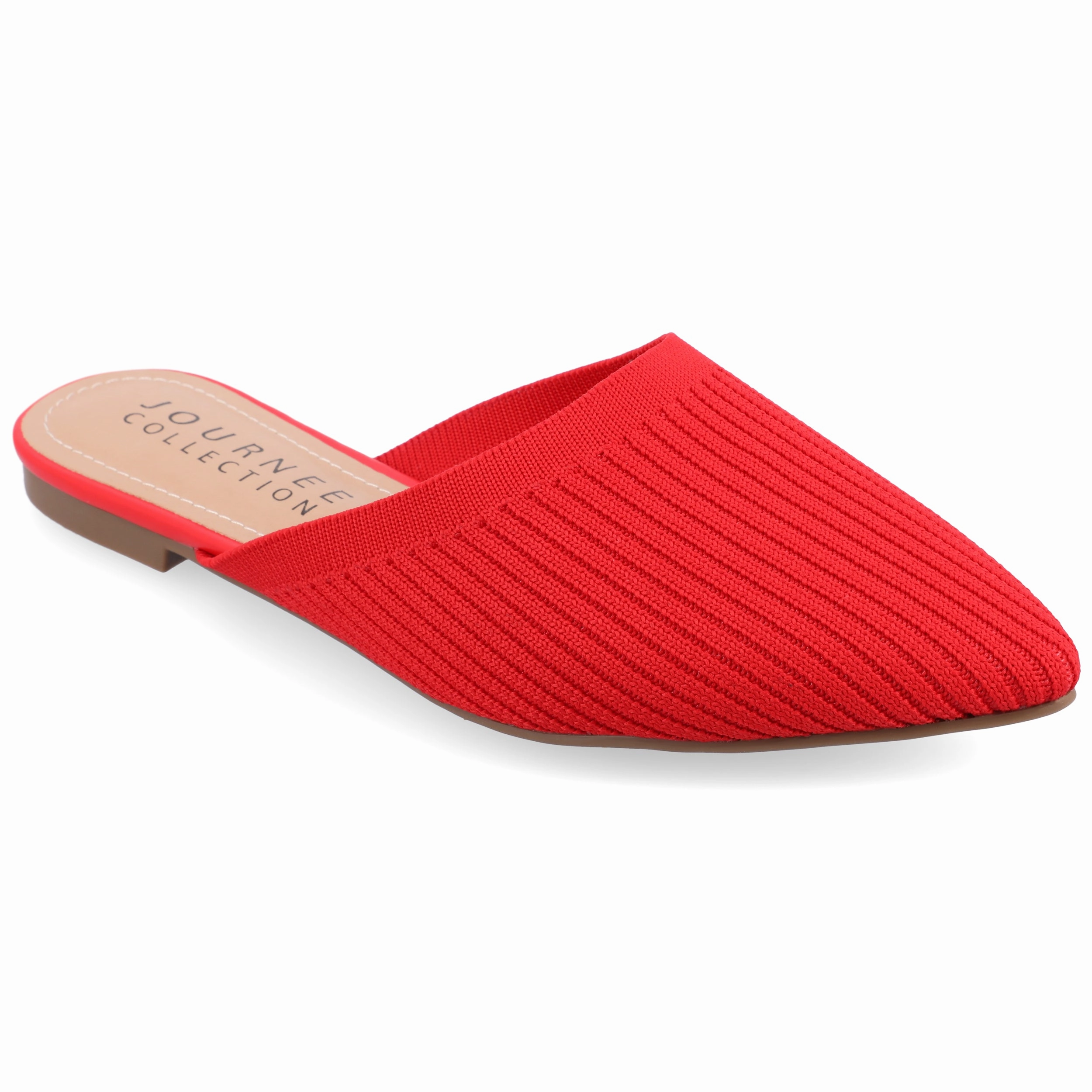 Journee Collection Women's Wide Width Aniee Mule Flats City Map