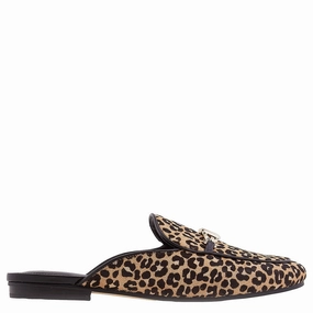 Michael Kors Leopard Print Tiffani Mules Harvest Day Toe Protection