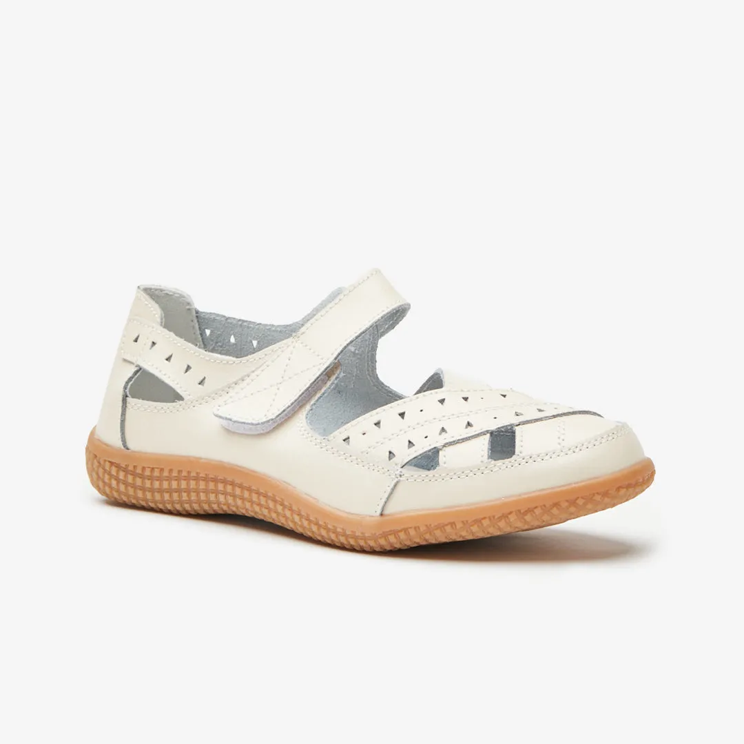 Four Season Side Path Alto Mary Jane Velcro Ballet Style Shoes