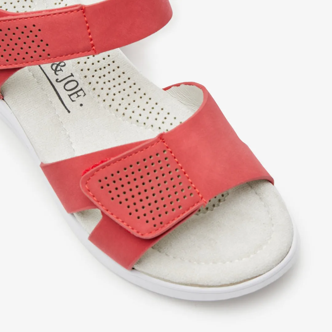 Countess Standard Fit Women's Synthetic Strappy Sandal wellness Comfortable beach sandals