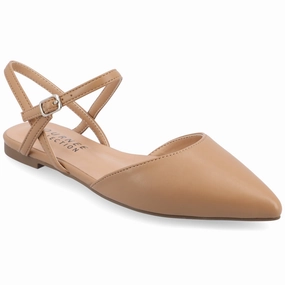 Journee Women's SuperNatural Shades Martine Flats Joy Glow Casual Comfort Shoes