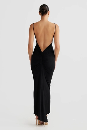 Celina Dress - Black Sophisticated Design