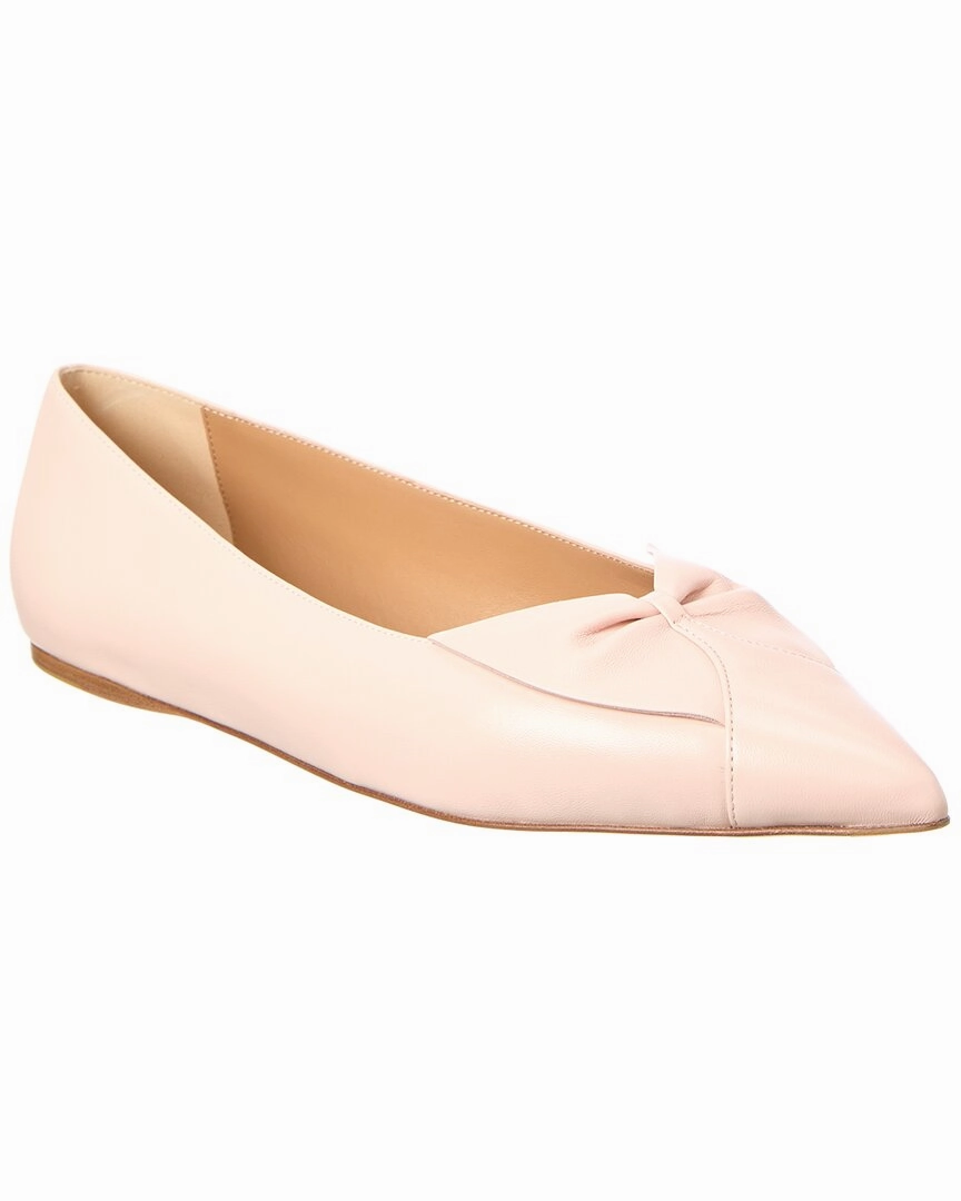 Ferragamo Gwen Leather Ballet Flat Family Time Star Night