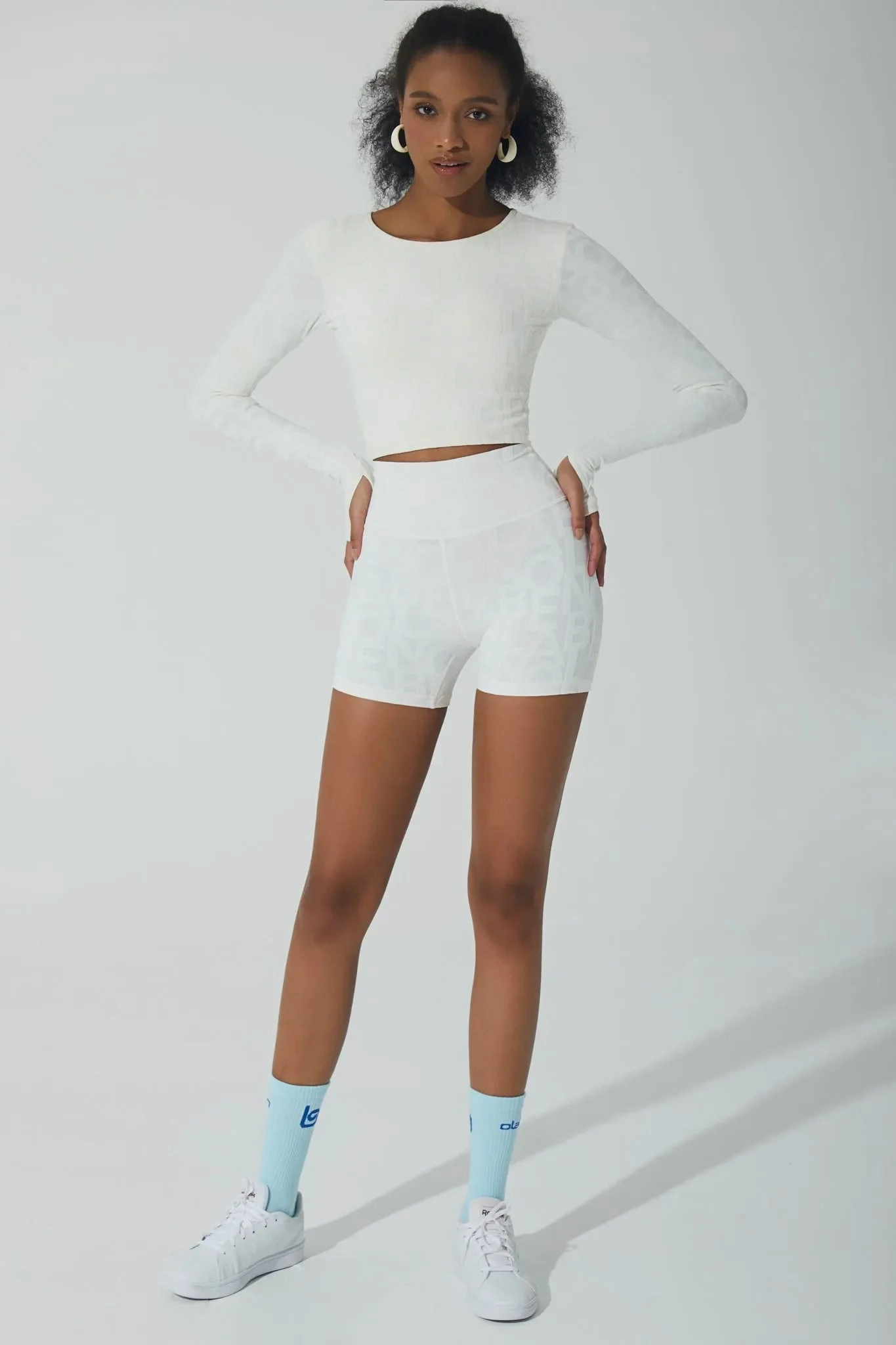 Classic Ren??e 3D Shorts 5?? - Snow Dift Relaxed Flex