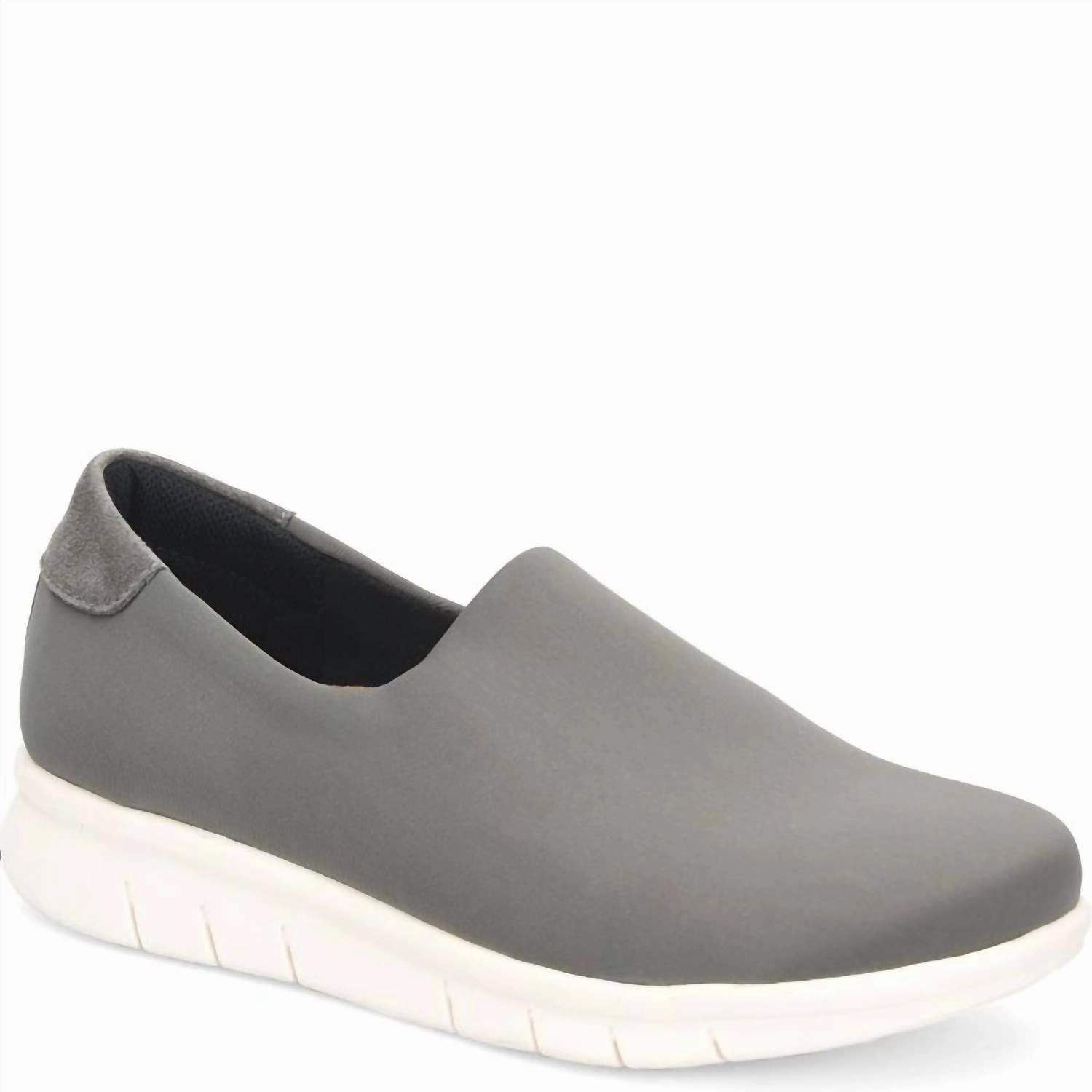 Loafer Style Sky Walk Women Cate Slip-On Shoes In Smoke