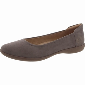 Soft Grip Cozy Flats Flexy  Womens Round Toe Ballet Flats