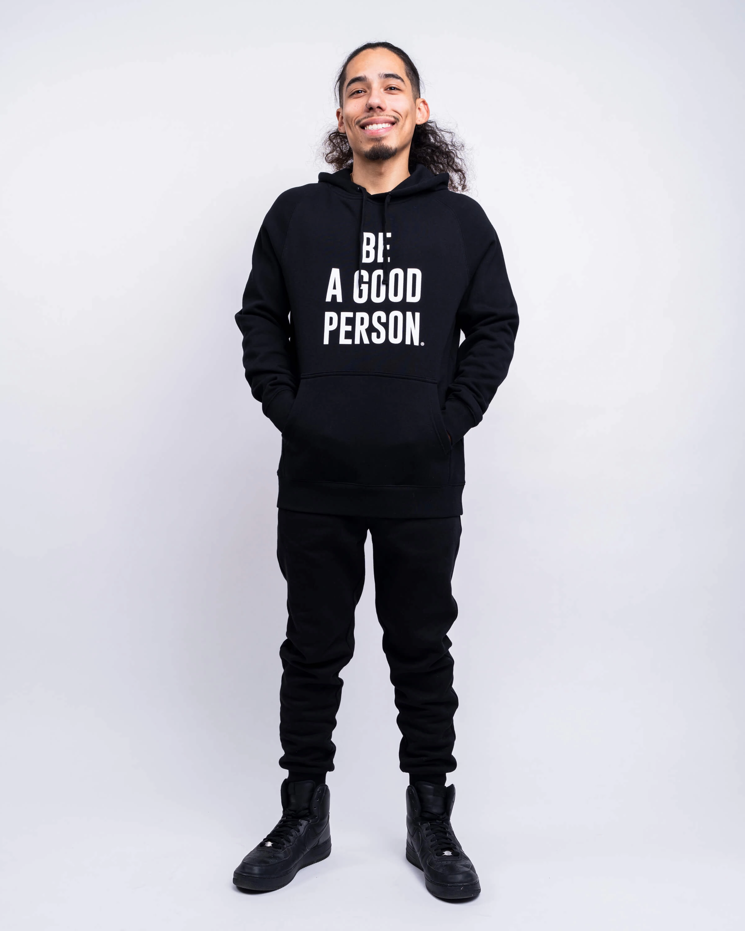 Signature Lightweight Hoodie - Black Teen Fashion