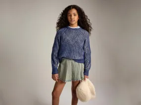 Water Repellent Finish Geaf fuzzy sweater (252 / G / COMBO A)