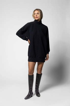 Light and Comfortable Wear Feminine full-length gown Gina Mini Tunic - Tria Grid