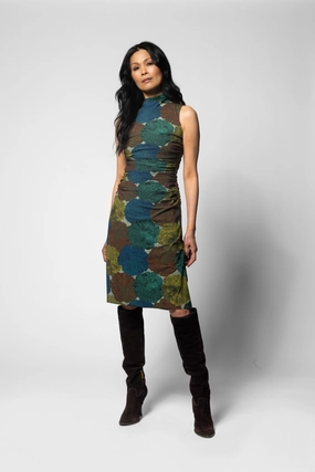 Chic And Comfortable Easy Pairing Ginevra Dress - Fossanova Print