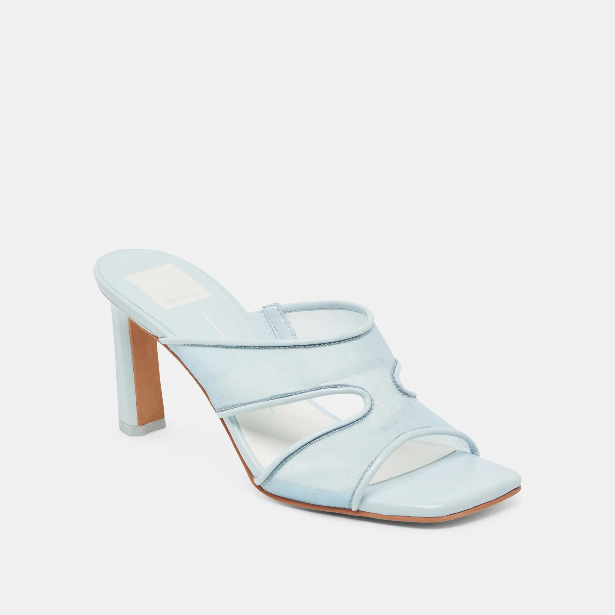 GITEL HEELS ICE BLUE MESH Season Vibe