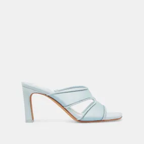Pointed Sandals GITEL HEELS ICE BLUE MESH