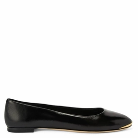 Giuseppe Zanotti Amur 2.0 Ballet Flats Hook Loop