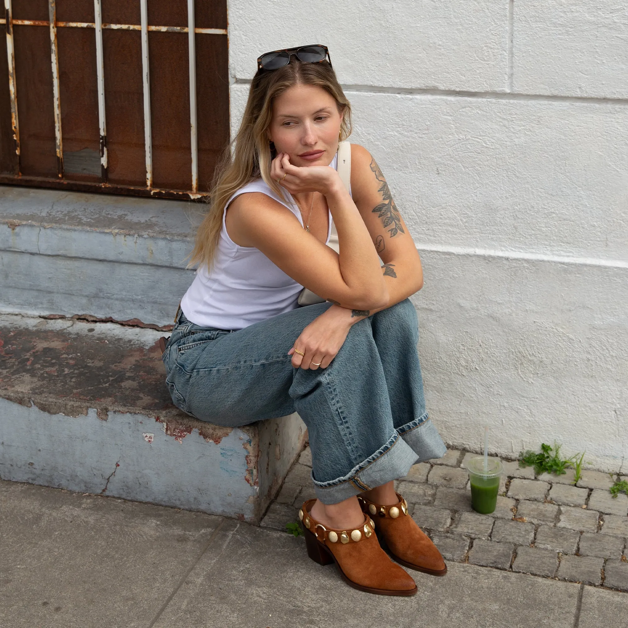 KANYON HEELS BROWN SUEDE Glam Heels