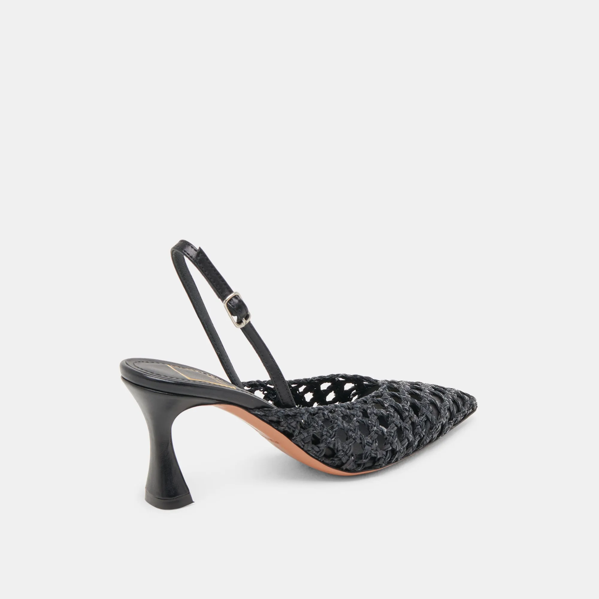 Winter High Heels GLORIA HEELS BLACK WOVEN