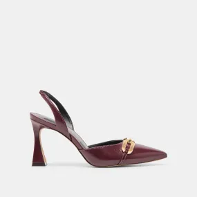 Smart High Heels MALIK HEELS CRANBERRY CRINKLE PATENT