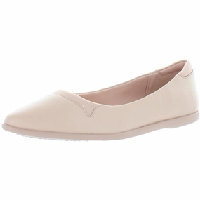 Comfort arch Grand Ambition Skimmer Womens Leather Slip On Ballet Flats