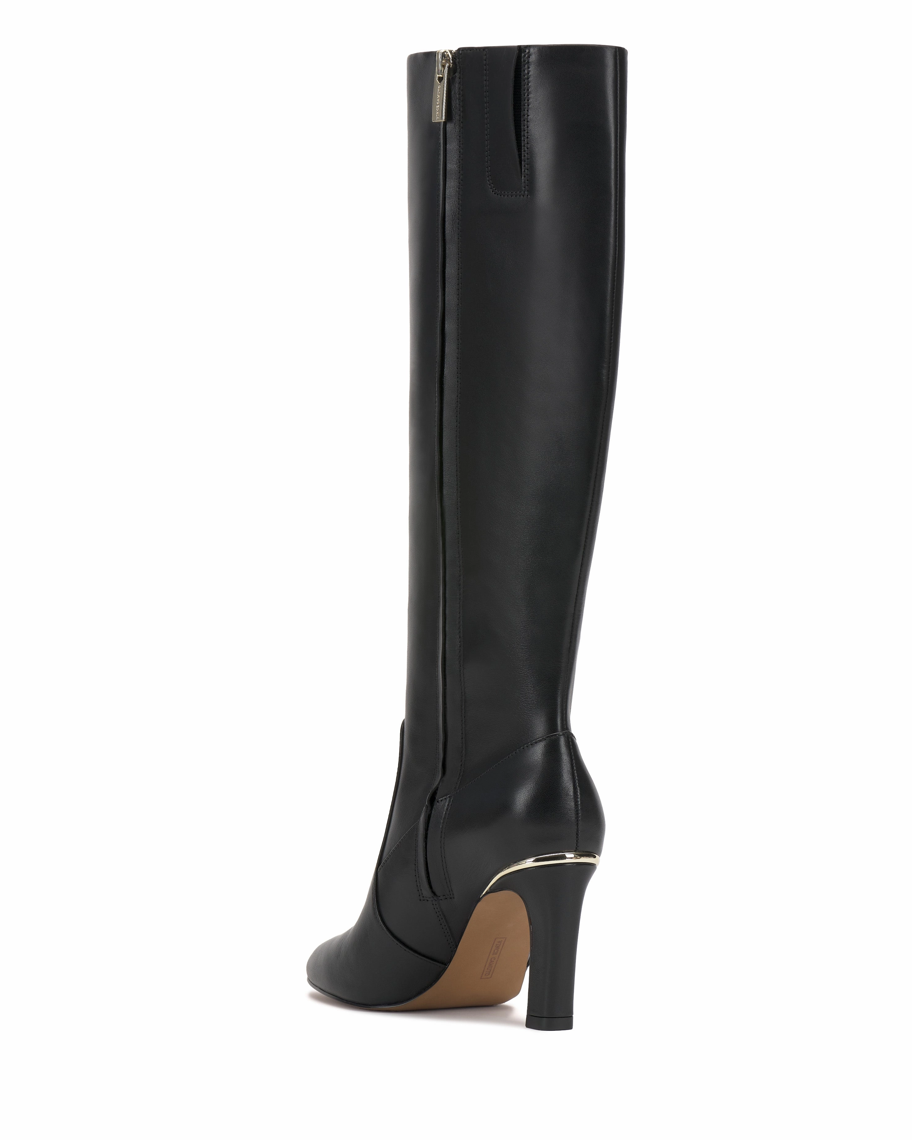Grippy Outsole Work Commute Gylina Extra Wide Calf Knee High Boot