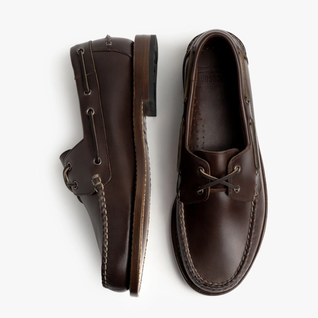Sleek Option Handsewn Loafer | Chocolate